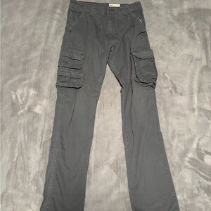 Wrangler Men's Dark Gray Cargo Pants